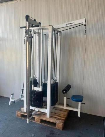 Multifrom 4 stack multistation/ lat pulldown/ row/ pulley