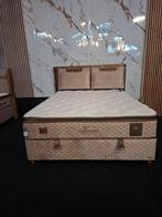 Bambi Boxspring 160x200 - Showroommodel Korting!, Tweepersoons, Ophalen of Verzenden, Zo goed als nieuw, 200 cm