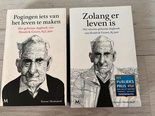 Twee boeken van Hendrik Groen, Boeken, Humor, Zo goed als nieuw, Ophalen of Verzenden