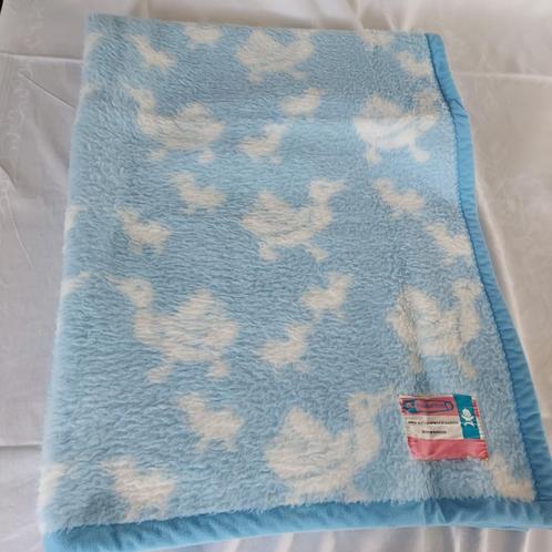Retro vintage deken, babydeken 102 x 145cm., Kinderen en Baby's, Dekens, Slaapzakjes en Inbakerproducten, Zo goed als nieuw, Deken