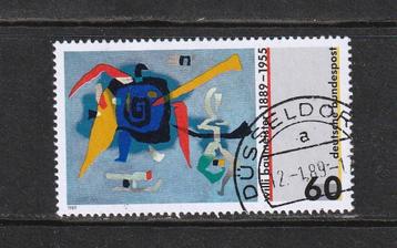 Duitsland. 100e geboortedag Willi Baumeister.  Schilderij. beschikbaar voor biedingen