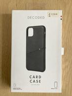 Decoded Card Case Iphone 11 pro hoesje leer Backcover, Ophalen of Verzenden, Nieuw, IPhone 11 Pro, Frontje of Cover