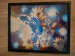 Gemaakte diamond painting met lijst 40x50, Antiek en Kunst, Ophalen