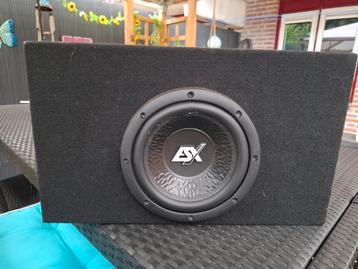 Esx signum 8" subwoofer 300watt rms 4 ohm beschikbaar voor biedingen