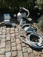 Complete zoutfilter systeem intex en div 10 m3/p uur, Ophalen, Zo goed als nieuw