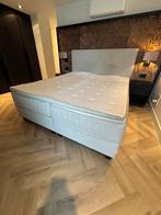 Ikea boxspring 200 x 180 met hoofdbord, Ophalen, Gebruikt, Tweepersoons, 180 cm