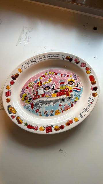 Blond Amsterdam Sinterklaad schaal beschikbaar voor biedingen