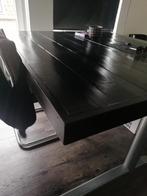 Eettafel/bureautafel  in hoogte verstelbaar, Huis en Inrichting, Tafels | Eettafels, Ophalen, 50 tot 100 cm, Zo goed als nieuw
