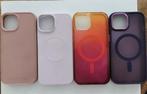4 hoesjes iPhone 15 ZGAN, Frontje of Cover, Ophalen of Verzenden, Zo goed als nieuw