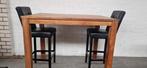 Teak bartafel bar statafel, Ophalen, Bar, Hoog, Tafel