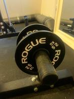 Rogue Fitness Halterschijven - 2x 2.5kg, Ophalen, Zo goed als nieuw, Armen, Halterschijven