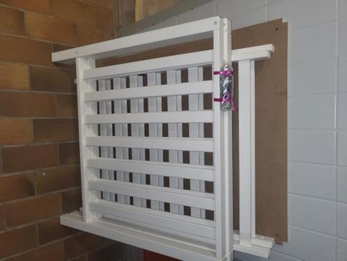 TWF Box Fleur Zonder Lade Mat Wit, Kinderen en Baby's, Boxen, Zo goed als nieuw, Vierkant, In hoogte verstelbaar, Boxkleed, Lade