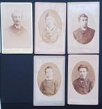 cdv Amsterdam Büttinghausen 5 stuks, Gebruikt, Foto, Ophalen of Verzenden, Voor 1940