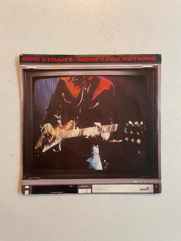 Dire Straits - Money for Nothing, Cd's en Dvd's, Vinyl Singles, Zo goed als nieuw, Single, Pop, 7 inch, Ophalen of Verzenden