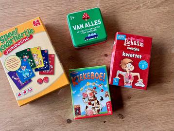 Diverse kinderspelletjes beschikbaar voor biedingen