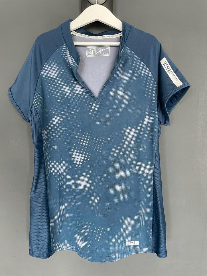 Sjeng shirt, Kleding | Dames, Sportkleding, Nieuw, Racketsport, Maat 38/40 (M), Blauw, Ophalen of Verzenden