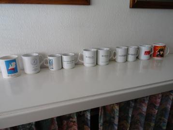 Mooie verzameling van, z,g,a,n Koninklijke Landmacht mokken. beschikbaar voor biedingen