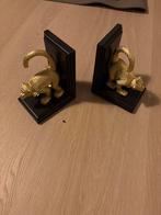 Gouden Apen Boekenstandaard - Decoratief, Huis en Inrichting, Woonaccessoires | Overige, Ophalen of Verzenden, Zo goed als nieuw