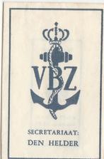 VBZ Den Helder - anker kroon touw militair bolder ducdalf, Ophalen of Verzenden