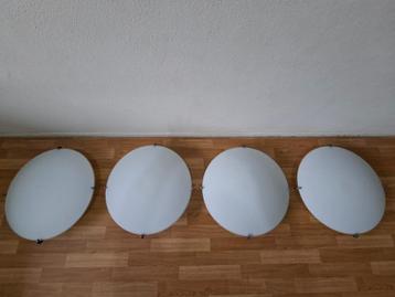 Plafondlampen  4 st. beschikbaar voor biedingen