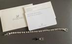 Swarovski tennisarmband, Ophalen of Verzenden, Gebruikt, Zilver, Zilver