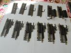 Fleischmann 12x ontkoppel rails ho, Hobby en Vrije tijd, Modeltreinen | H0, Gebruikt, Gelijkstroom, Verzenden, Fleischmann