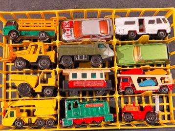 Twaalf Matchbox made in England by Lesney  beschikbaar voor biedingen