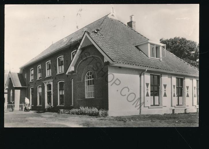 Oosterburen-Schiermonnikoog - Jeugdherberg Rijsbergen, Verzamelen, Ansichtkaarten | Nederland, Gelopen, Waddeneilanden, 1940 tot 1960