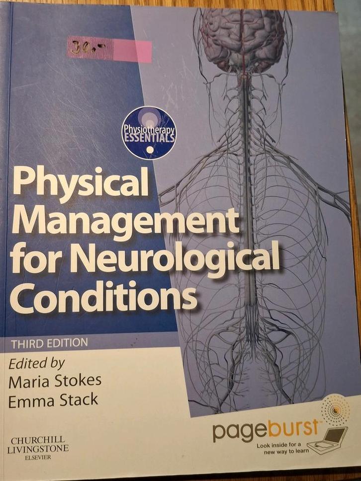 Neurologische Aandoeningen - Fysiotherapie Handboek, Boeken, Studieboeken en Cursussen, Zo goed als nieuw, HBO, Beta, Ophalen
