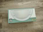 Prachtige nieuwe halfronde Massive wandlamp, melkwit. E27., Onb, Nieuw, Ophalen of Verzenden, Onb