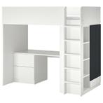 Ikea Smastad Hoogslaper met Bureau, Ophalen, Gebruikt, Eenpersoons, 200 cm