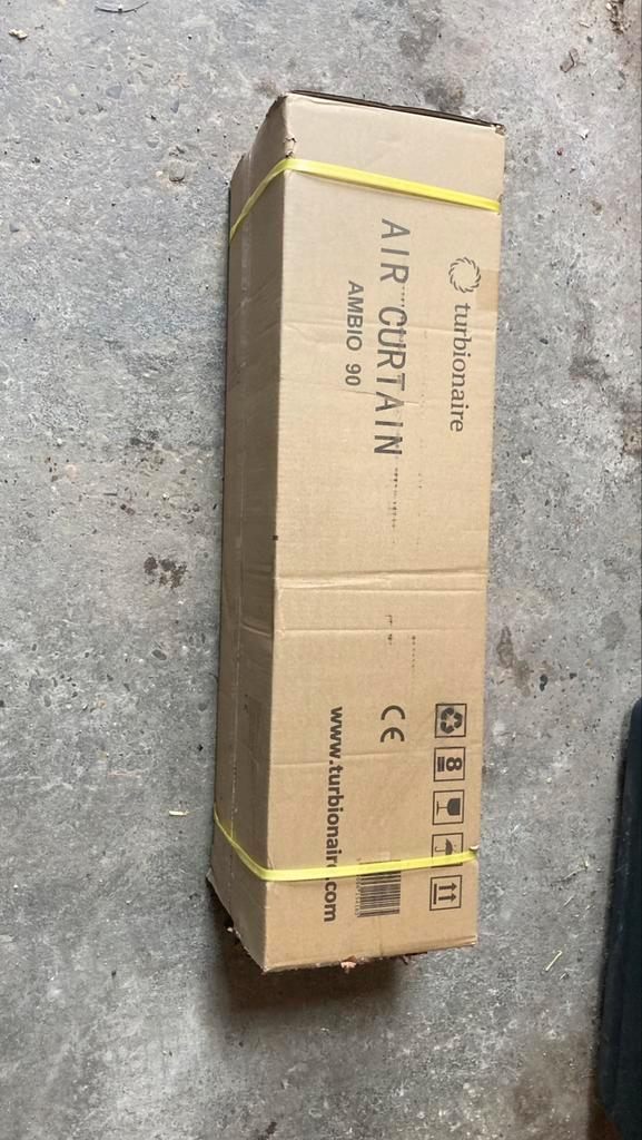 Wandventilator/ Luchtgordijn nieuw in doos 1x en 1 gebruikt, Witgoed en Apparatuur, Ventilatoren, Nieuw, Plafondventilator, Ophalen of Verzenden