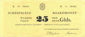 Gezocht: Passagierscheques gebruikt op de SMN-schepen beschikbaar voor biedingen