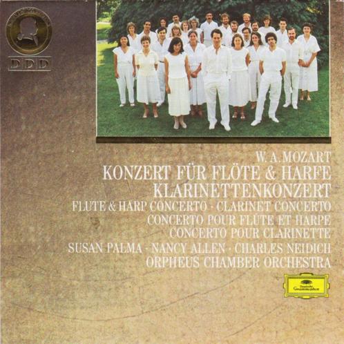 MOZART Konzert fur flöte & harfe CD OCO DG, Cd's en Dvd's, Cd's | Klassiek, Gebruikt, Orkest of Ballet, Classicisme, Ophalen of Verzenden
