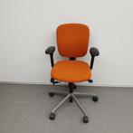 Ahrend 262 bureaustoel - oranje stof, Ophalen, Gebruikt, Oranje