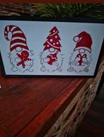 Leuke Kerst ledlamp met Kabouters, Huis en Inrichting, Ophalen of Verzenden, Nieuw