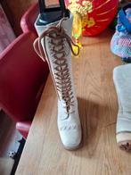 Sancho Veterlaarzen - Maat 40, Kleding | Dames, Schoenen, Hoge laarzen, Beige, Ophalen of Verzenden, Zo goed als nieuw