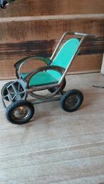 Vintage Blikken Poppenwagen - 12x5cm, Ophalen of Verzenden