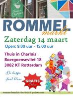 Rommelmarkt Rotterdam Oud Charlois 14 maart, Eén persoon
