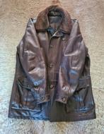 Ermenegildo zegna Bruine Leren winterjas, Ophalen of Verzenden, Gedragen, Maat 48/50 (M), Bruin
