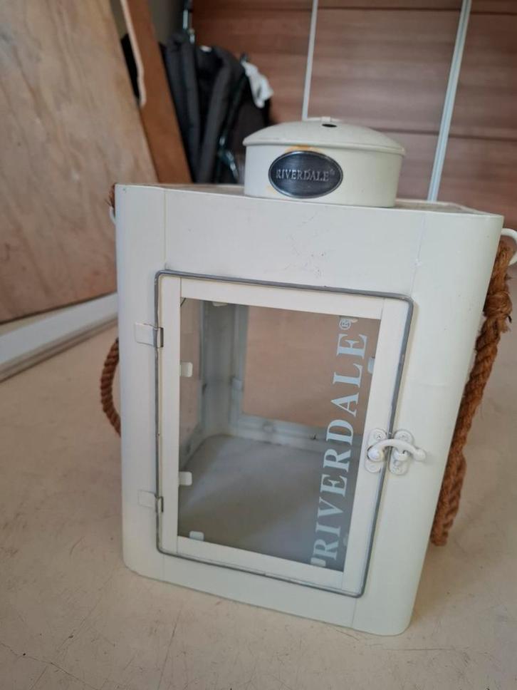 Lantaarn riverdale, Doe-het-zelf en Verbouw, Kozijnen en Schuifpuien, Zo goed als nieuw, Overige typen, Metaal, Minder dan 75 cm