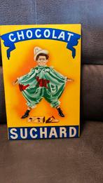 Vintage Chocolat suchard reclamebord, Verzamelen, Ophalen of Verzenden