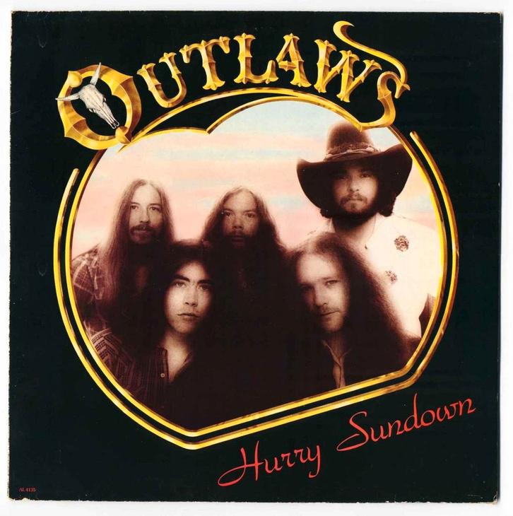 Hurry Sundown, Outlaws, LP, Vinyl, 12 inch, Southern Rock, Cd's en Dvd's, Cd's | Rock, Zo goed als nieuw, Overige genres, Ophalen