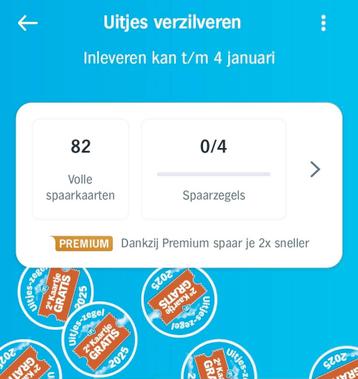 GRATIS AH Uitjes Zegels spaarkaarten beschikbaar voor biedingen