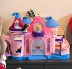 Little people Disney Prinses magische kasteel met licht, Ophalen, Zo goed als nieuw, Speelset, Met geluid