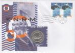 Nederland ECU brief No. 37 175 Jaar KNMR met mooie penning, Ophalen of Verzenden, Overige materialen, Nederland