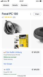 Focal speakers pc130 NIEUW, Ophalen of Verzenden, Nieuw