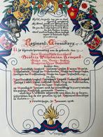 Pracht ets Regiment Grenadiers 1938, Ophalen of Verzenden, Landmacht, Nederland