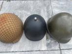 3 Legerhelmen, Ophalen of Verzenden, Landmacht, Nederland, Helm of Baret