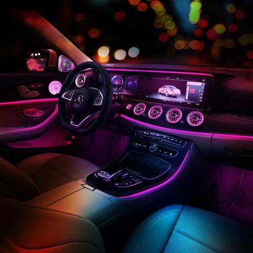 Auto Sfeerverlichting Installatie - 64 Kleuren LED, Auto diversen, Tuning en Styling, Ophalen of Verzenden